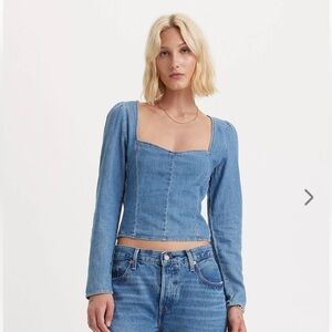 Levi's Ophelia Corset Blouse